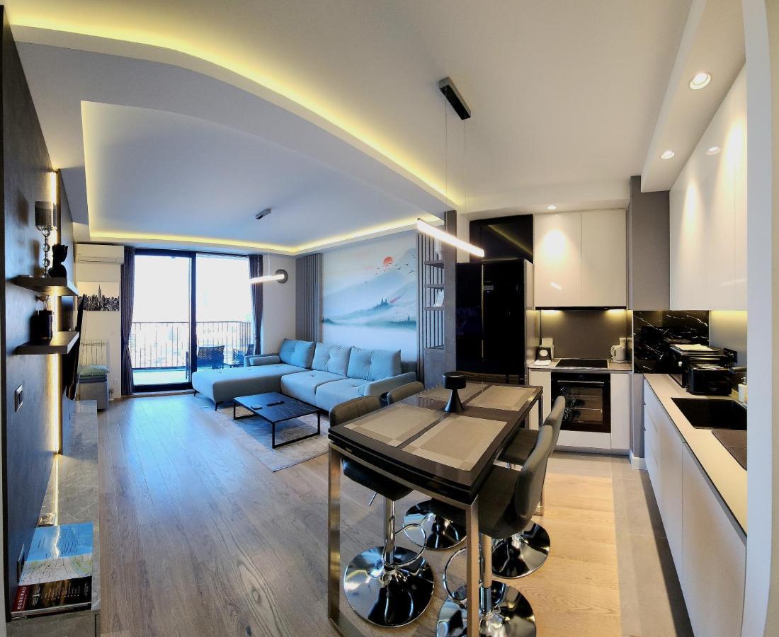 Belgrade Waterfront 16Th Fl Lux Apt. W/ City View Ngoại thất bức ảnh