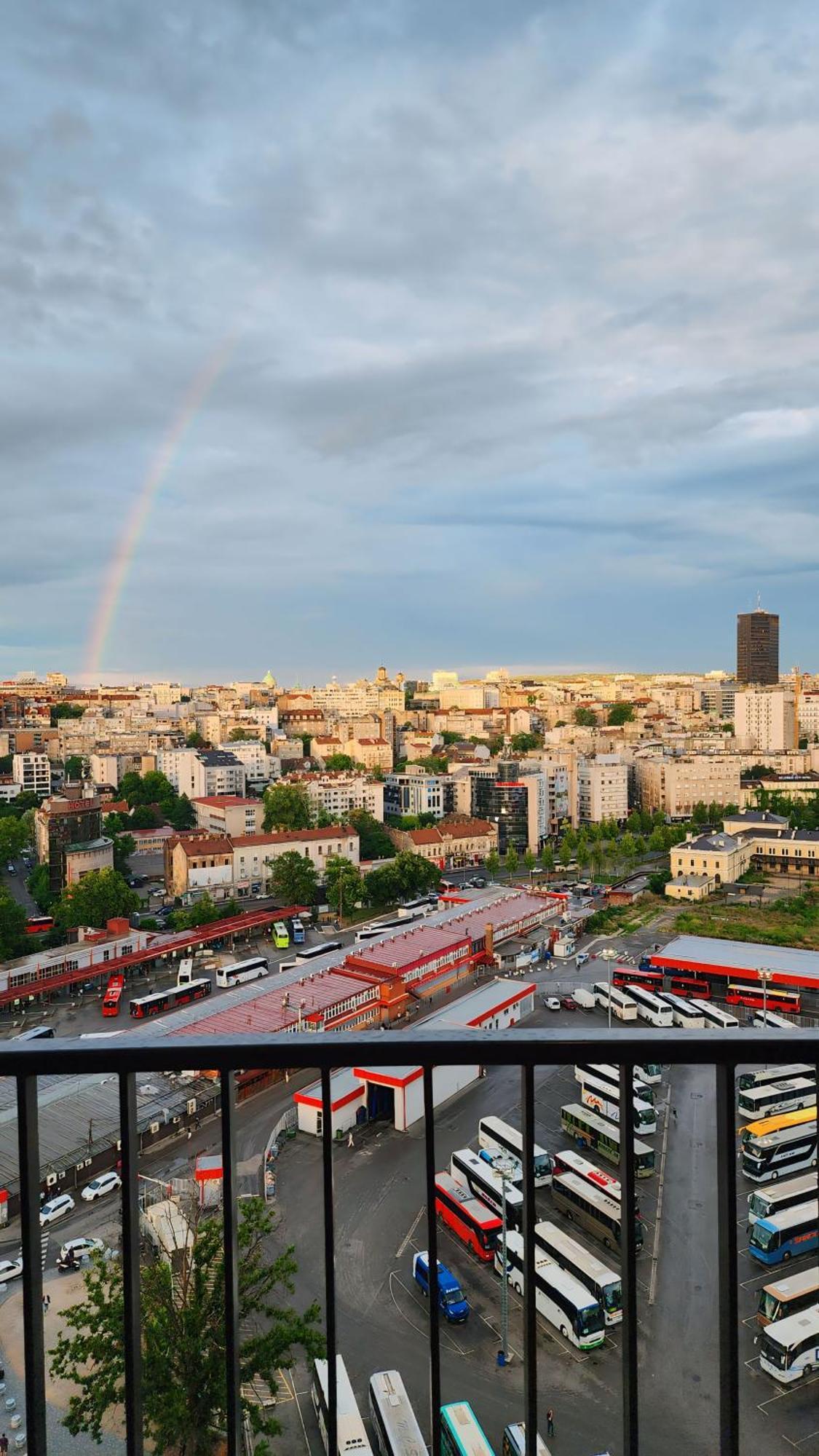 Belgrade Waterfront 16Th Fl Lux Apt. W/ City View Ngoại thất bức ảnh